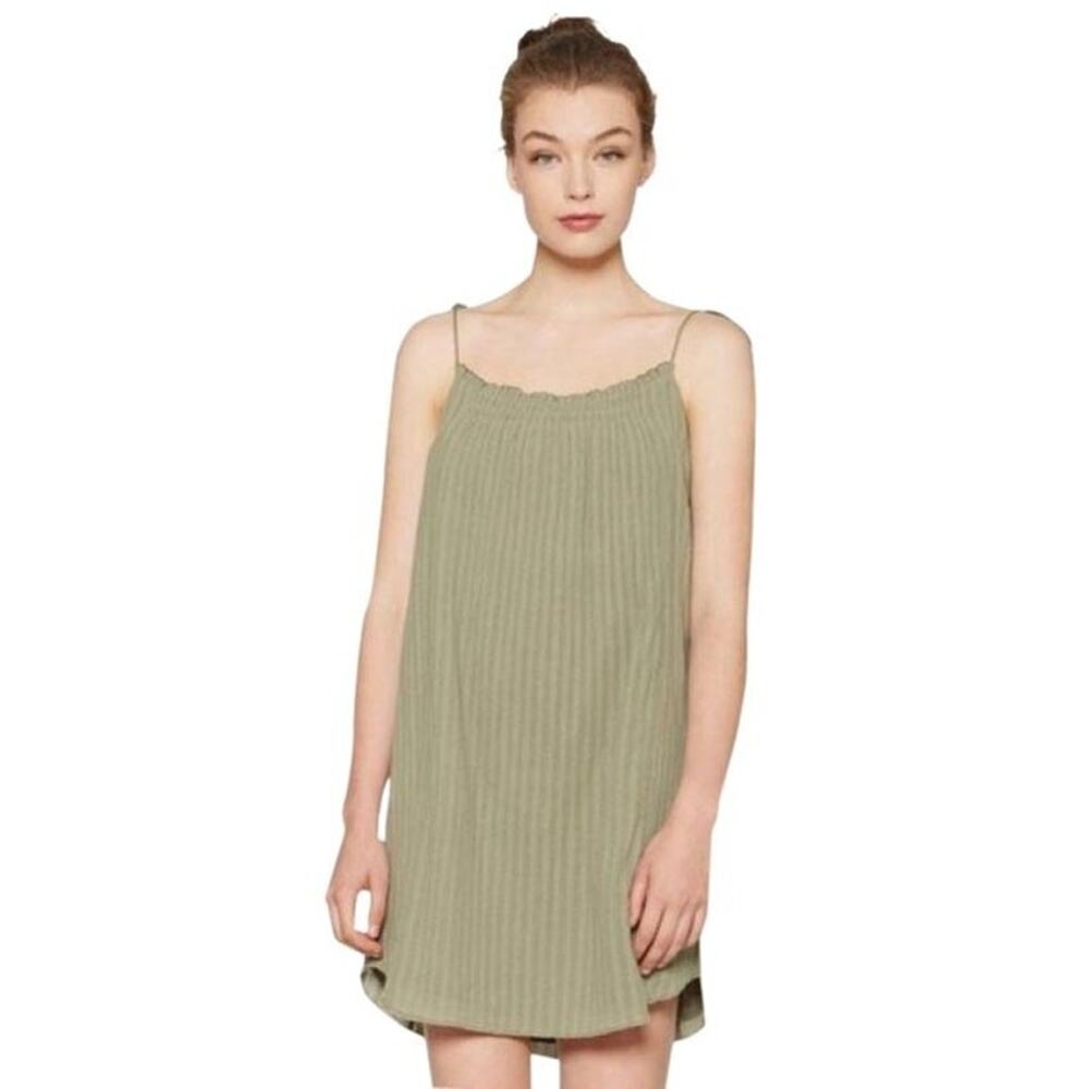 Joie‎ Womens Green Lillianna Mini Dress Size XXS Boho Earthy Casual Summer Boho